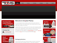 Tablet Screenshot of cinqplast.com.au